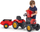 Traktor lodër Falk Supercharger 2030AB, me pedale, me rimorkio, i kuq