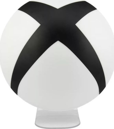 Llambë dekor Xbox Logo Light, USB, për mur, e bardhë