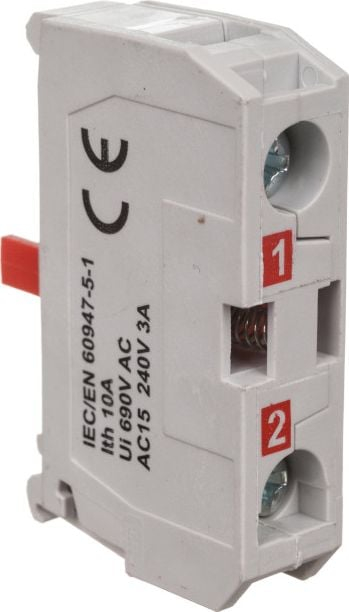 Kontaktor ndihmës Legrand 022901, 1NO, montim nga lart