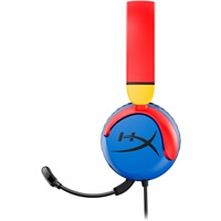 Kufje me kabllo HyperX Cloud Mini, për fëmijë, 3.5mm, blu kuqe verdhë
