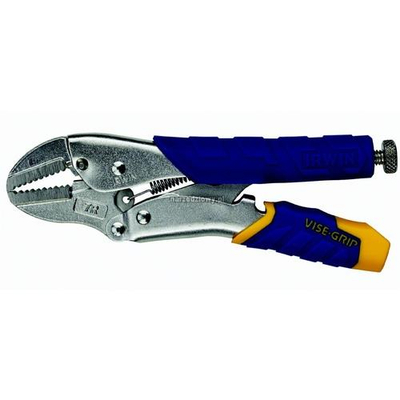 Set kapëse bllokuese Irwin Vise-Grip T214T, 10WR 7WR, 2 copa, blu e verdhë