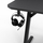 Tavolinë SENSE7 Classic Desk, 140cm x 60cm, e zezë