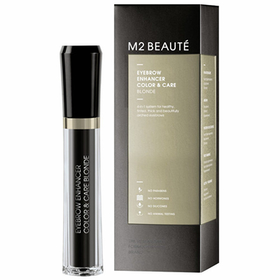 Xhel për vetulla M2 Beauté Eyebrow Enhancer Color & Care, 6 ml