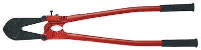 Gërshërë të gjata Top Tools 01A218, 6x450mm, të kuqe/zeza
