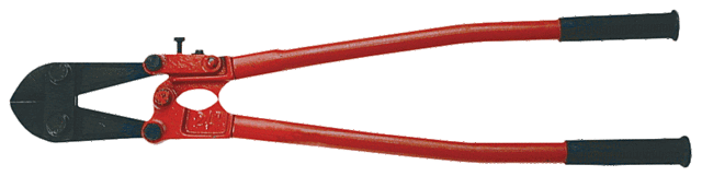 Gërshërë të gjata Top Tools 01A218, 6x450mm, të kuqe/zeza
