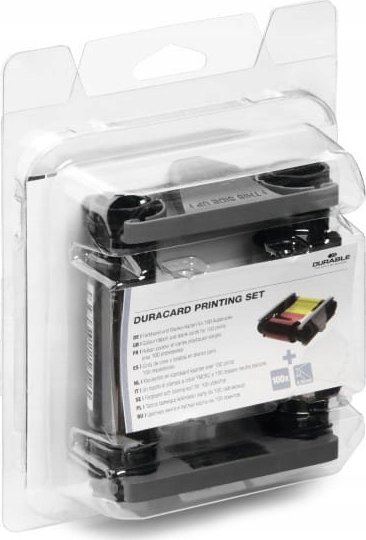 Ribbon printeri Durable 891300 Duracard, për ID 300, shumëngjyrësh