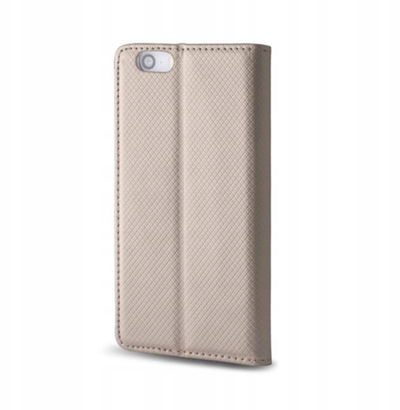 Kapak me magnet Komrk për Samsung Galaxy A26 5G, TPU, me flap, gold