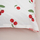 Set shtrati njëpersonësh Cotton Cherry, 100% pambuk, motiv qershi, shumëngjyrësh