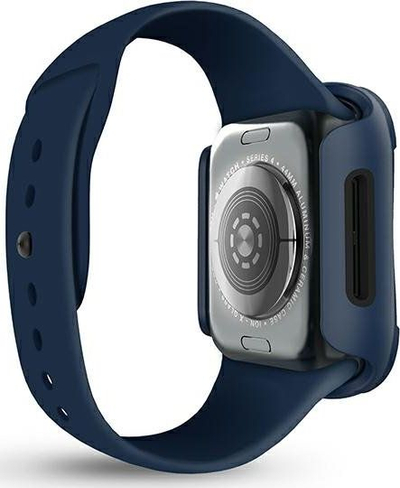 Mbulesë Uniq Torres për Apple Watch Series 4/5/6/SE 40mm, xham i temperuar, blu nautical