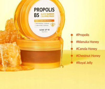 Maskë fytyre Some By Mi Propolis B5 Glow Barrier Calming, 100g, qetësuese, me propolis