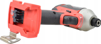 Kaçavidë goditëse pa kabëll Milwaukee M18 CBLID, 1/4" hex, 180 Nm, e kuqe me të zezë