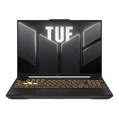 Laptop ASUS TUF Gaming F16, 16" WUXGA 144 Hz, Intel Core i5‑12450H, RTX 4050 6GB, 16 GB RAM, 1 TB SSD, i zi / hirtë