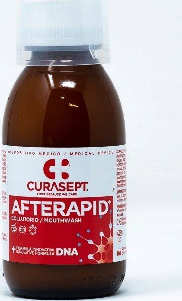 Shpëlarës goje Curasept AFTE Rapid, 125ml, pa alkool