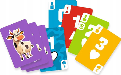 Игра со карти Trefl MooKao, 80 карти, семејна, шарена