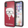 Mbulesë telefoni Karl Lagerfeld Iconic Glitter, për iPhone X XS, e kuqe
