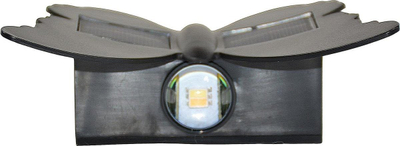 Lampë muri diellore Saska Garden Butterfly 2LED, IP44, ngjyrë e shumëngjyrshme