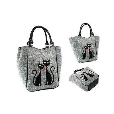 Çantë krahu Lecharme Picnic Cats, hiri