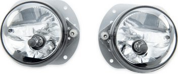 Set drita mjegulle H7 AMG për Mercedes W211 S211 W204 S204 C209 A209, 12V, xham transparent