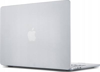 Futrollë Pipetto Hardshell Dots Case, për MacBook Air 13.6" M2 M3, PVC, transparente e mjegullt