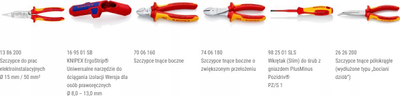 Çantë shpine veglash KNIPEX Modular X18 Electric, set 22 copë, 530 mm, e zezë