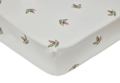 Çarçaf shtrati Rosehip, 40-50x80-90cm, i bardhë