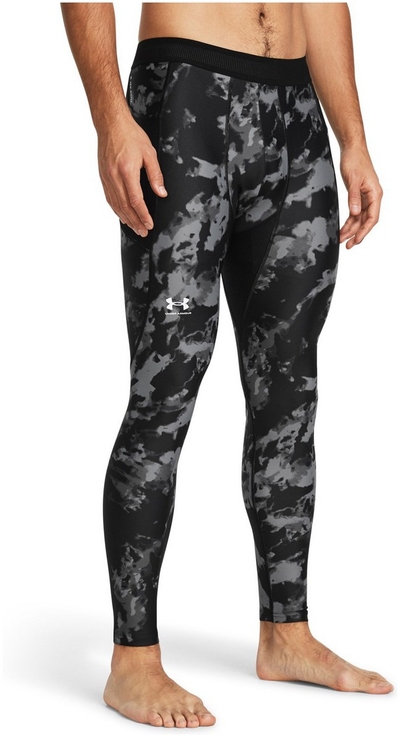 Tuta kompresive Under Armour Isochill Printed, për meshkuj, sportive, të zeza