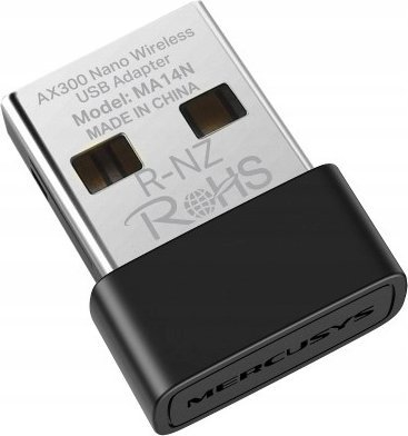 Adapter Wi‑Fi Mercusys MA14N Nano, AX300, USB, i zi