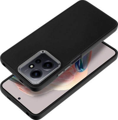 Këllëf frame për Xiaomi Redmi Note 12 4G, TPU, me mbrojtje kamere, i zi