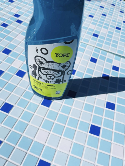 Xhel natyral Yope Lime & Mint për heqjen e grimit, 750 ml