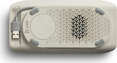 Speakerphone Poly Sync 20, USB A dhe Bluetooth, i certifikuar Microsoft Teams, argjend
