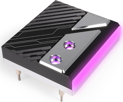 Bllok uji CPU Alphacool Apex 1 për AMD AM5, me ARGB, i zi