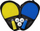 Set pingpongu Joola TT-Set Vivid Outdoor, 2 reketa, topa edhe rrjetë, shumëngjyrësh