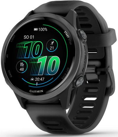 Smartwatch Garmin Forerunner 570, GPS, ekran AMOLED, i zi