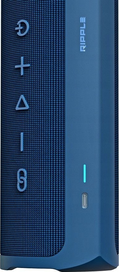 Altoparlant portativ Bluetooth HiFuture Ripple, rezistent ndaj goditjeve, ngjyrë blu