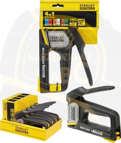 Kapëse shumëfunksionale Stanley FATMAX FMHT70401-0, 4 në 1, metalike, e verdhë