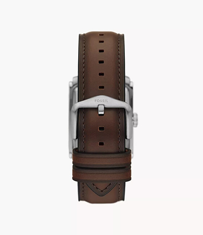 Orë Fossil Carraway FS6012 për gra, në kafe
