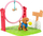 Set lodër Barbie Chelsea Dog Trainer, me kukull dhe qenush, shumëngjyrësh