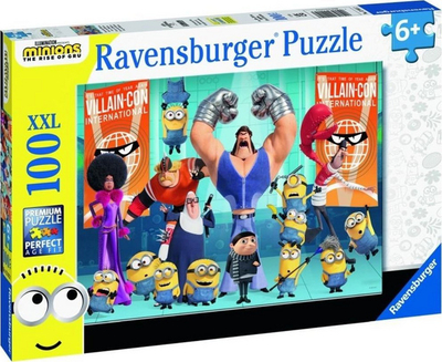 Puzzle Ravensburger Minions 2 The Rise of Gru 129157, 100 copa XXL, shumëngjyrësh
