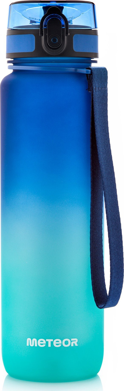 Shishe sportive Meteor 10105, Tritan, me sitë të brendshme, transparente