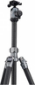 Tripod fotografik FotoPro Sherpa Max, 4 seksione, fibër karboni, gri