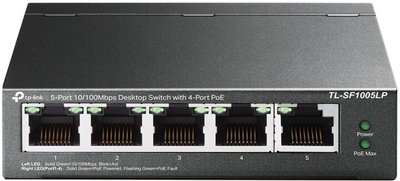 Switch TP-LINK TL-SF1005LP - 5x10/100, PoE (41W)