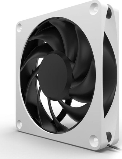 Ftohës Alphacool Apex Stealth Metal Power, 120 mm, i bardhë