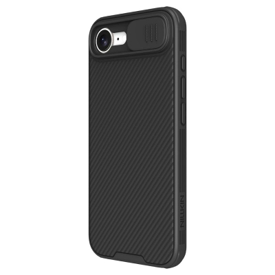 Mbrojtëse telefoni Nillkin CamShield Pro, për iPhone 16e, me kapak kamere, e zezë