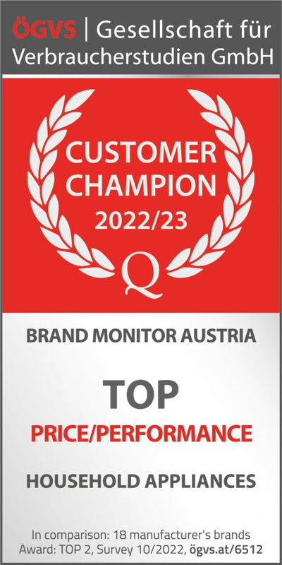 Fshesë me korrent First Austria Cyklnov, 800W, 2L, filtër HEPA, gri me blu