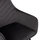 Kolltuk Latrell 55x57x84Hcm (HM8582.01), gri/ zezë