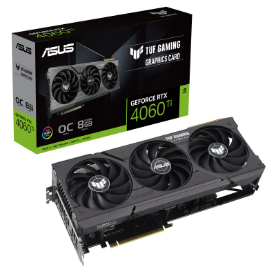 Kartë grafike ASUS TUF Gaming NVIDIA GeForce RTX 4060 Ti, 8 GB GDDR6