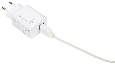 Karikues muri TROIKA CHARGE X DUO 20, 2 porte, i bardhë