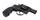 Revolver zbrazës Zoraki R1 K6L BAS, tytë 2.5", .22 Long Blank, i zi