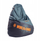 Puf за гејминг Diablo Chairs Gamer Pouf WoT, дизајн World of Tanks, црн