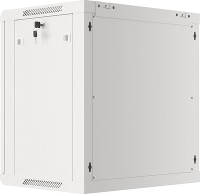 Kabinet muri Lanberg WF01-6412-00S, 19" 12U, mban gjer në 60 kg, gri